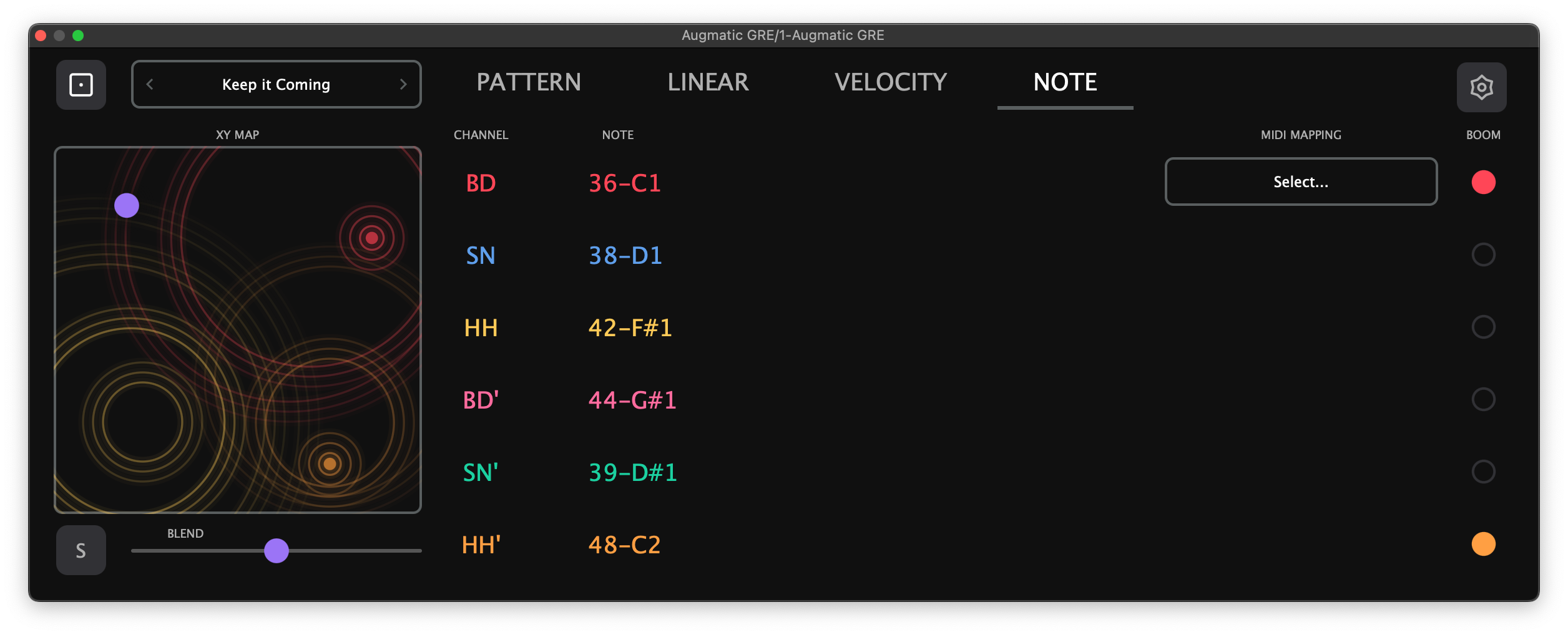 Augmatic GRE &mdash; Note Tab